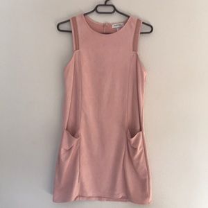 Suede Mini Dress